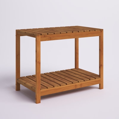 Banc de douche en bambou Nicieza