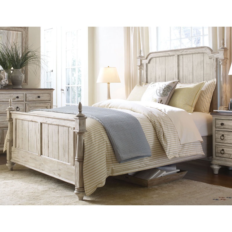 Angelika Solid Wood Standard Bed, King