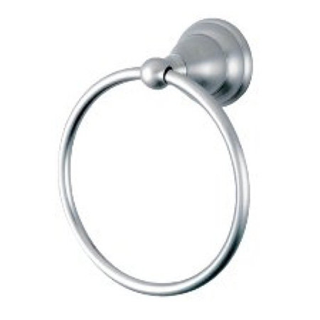 Royale Wall Mounted Atlanta Towel Ring, Satin Nickel