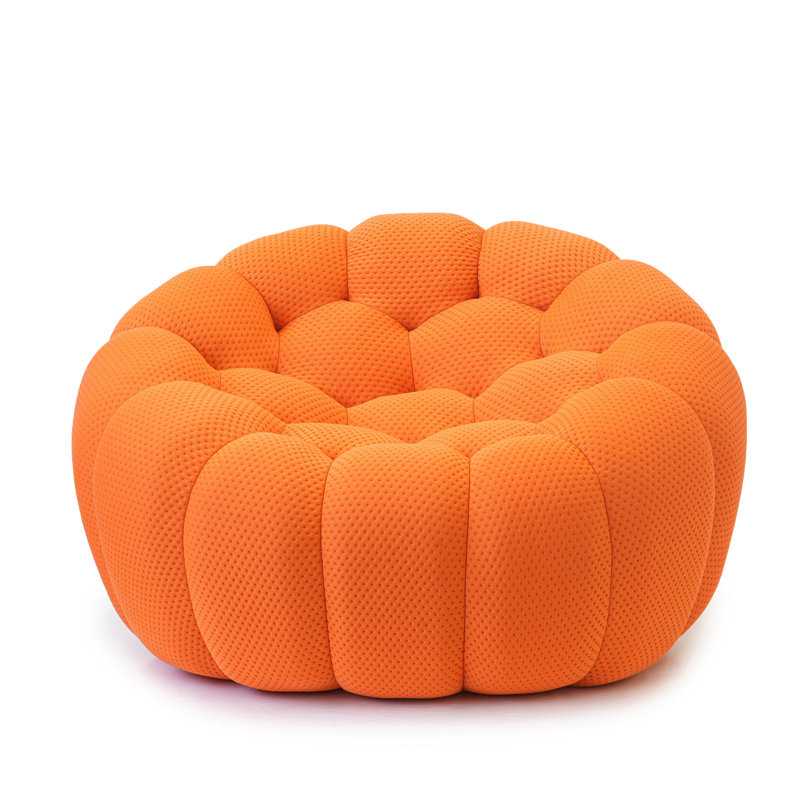 Bubble Modular Sofa Single Seat Orange