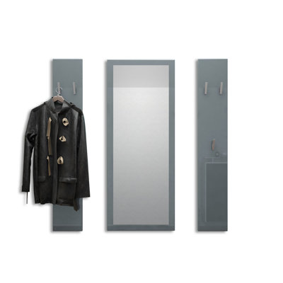 McCowan 3 pcs. Wardrobe set with mirror