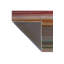 Tapis décoratif moderne à rayures abstraites multicolore lavable à la machine-440054071