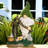 Jusleen 11.4'' Large Cute Flocked Garden Statue With Solar LED Lights