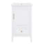 Petit meuble-lavabo 20 po avec lavabo