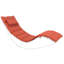 Deakin Long Acacia Single Chaise with Cushions-431637485