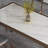 Modern Inset Rectangular Rock Slab Dining Table-1860338713