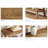 70.9" Rustic Extra Long Farmhouse Console Table With Shelf For Hallway, Living Room Or Foyer-711939472