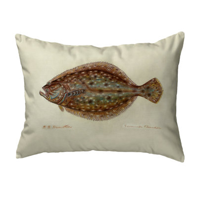 Housse et insert de coussin rectangulaire Flounder