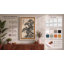 Ancient Tree in Ink Japandi - Wrapped Canvas-626813621-626813608