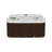 Lifesmart LS450DX 110 Volt 7-Person 22-Jet Square Plug and Play Hot Tub-124883417