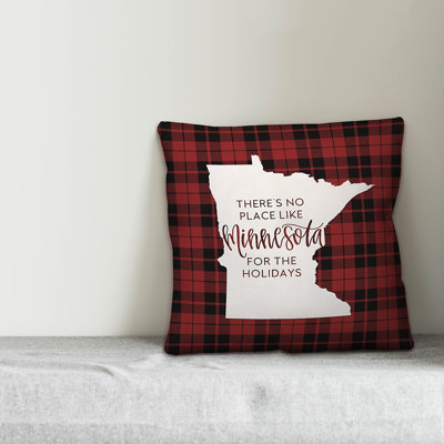 Plaid Throw Pillow