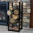Bedworth Fireside Log Rack with Tool Holder-1254390095