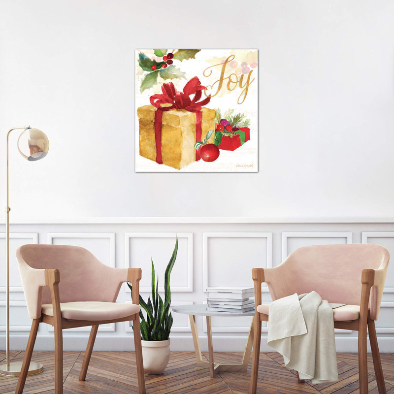 Presents And Notes III - Wrapped Canvas Painting, 93.98 cm H x 93.98 cm W x 3.175 cm D