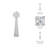 Calume Crystal Clear Clara Crystal Statuary-342228871