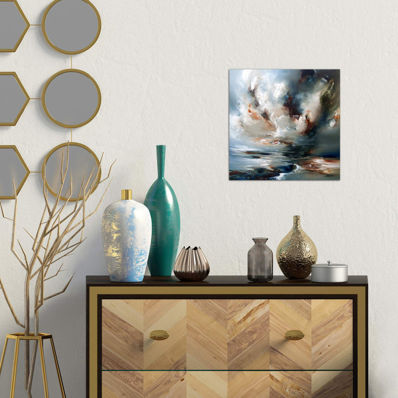 Heaven's Place by J.A Art - Wrapped Canvas Painting, 66.04 cm H x 66.04 cm W x 1.91 cm D