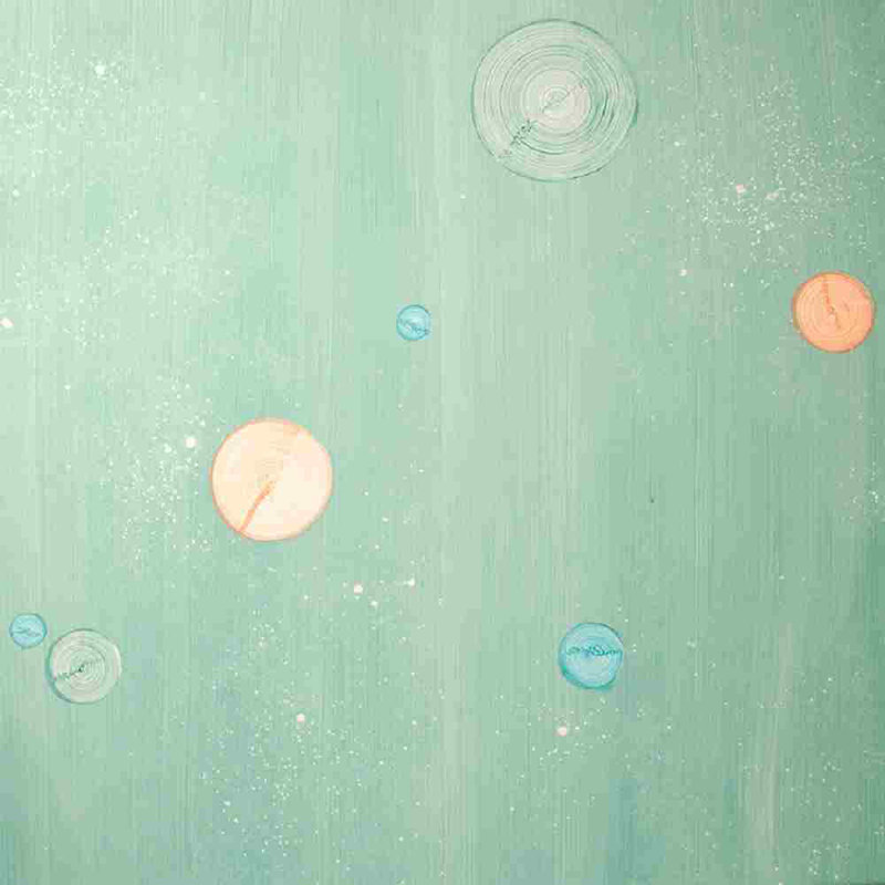 Ta Metéora Wallpaper, 26" W x 108" L, Peachy Pink