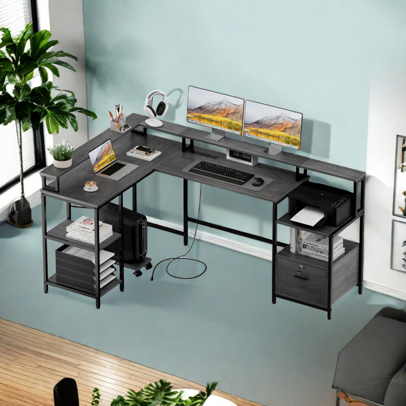 Valters l 76 po, Gris / noir