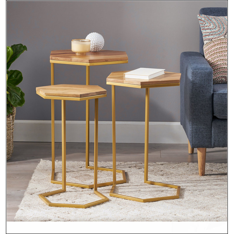 END TABLE SET OF 3 Modern End Table Solutions,Compact End Table Collection