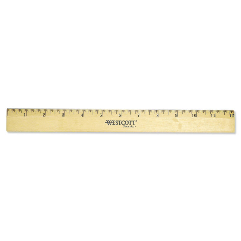 Règle de bois westcott