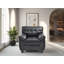 Chaise en similicuir Rimouski-1281874733
