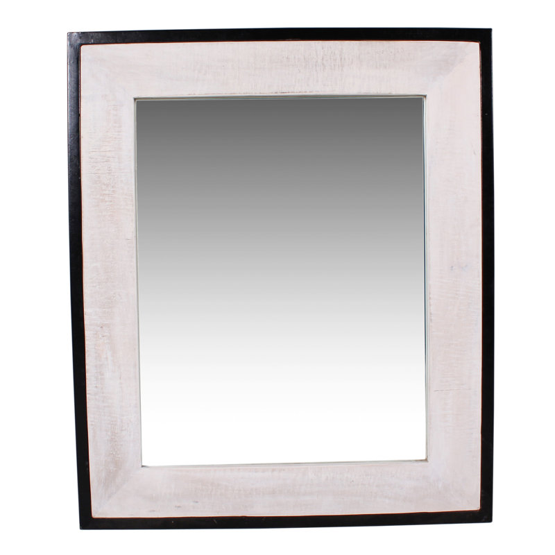 Veloz Metal Flat Wall Mirror