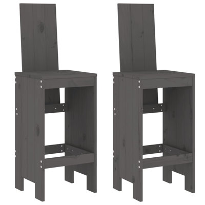 Morrigun Solid Wood Counter Stool