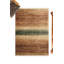 Tapis rayé brun et vert Addisyn-93881424