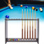 Porte-queues de billard 12 trous Support de rangement pour queues de billard
