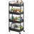 Plastic Rolling Utility Cart with-110898397