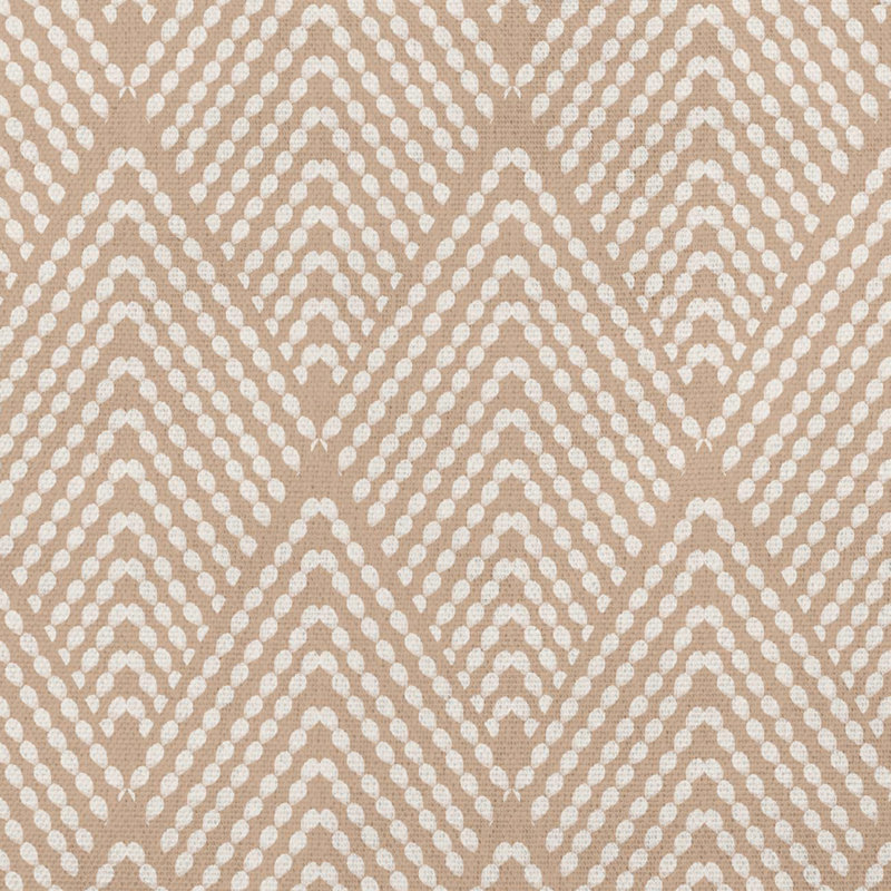 Housse et insert de coussin carré d'extérieur Mangham, H 18 po x l 18 po, Basswood brun géométrique