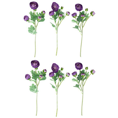 Ranunculus Artificial Floral Spray