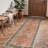 Roehit Persian Heritage Medallion Machine Washable Oriental Performance Area Rug - Ancient Safavid Inspired Faux Wool - High-Rebound Foam & Non-Slip Backing-22688791-28239868