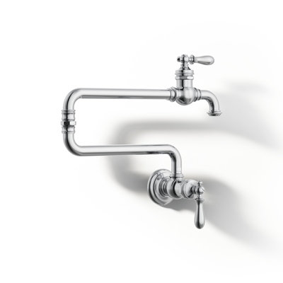 Artifacts® Single-Hole Wall-Mount Pot Filler