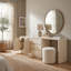Meuble-lavabo extensible pour chambre à coucher avec 3 tiroirs et 2 portes Modern
