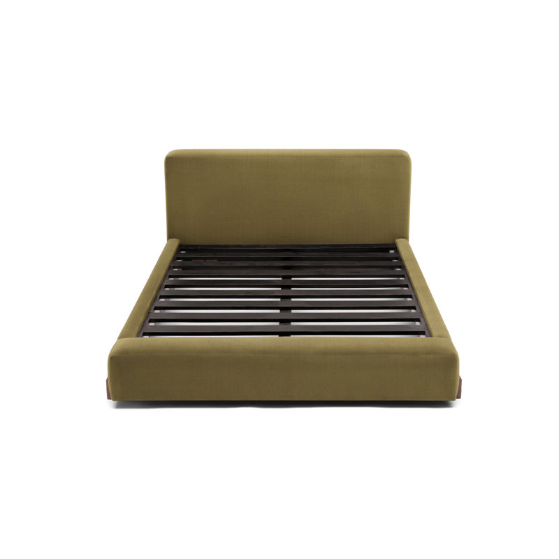 Upholstered Platform Bed, California King, Bramble