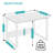 Desktop Printer Stand With Storage, Printer Stand Shelf Desk Organzier For Home/Office, Modern Wood Printer Riser Under Desk Small Table