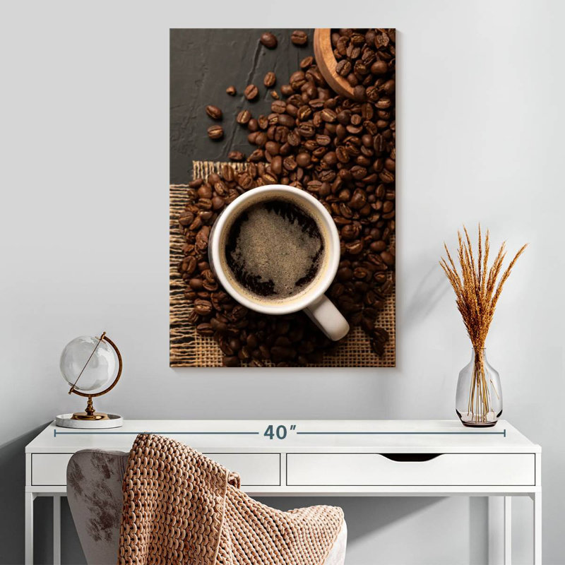 Yarlin Beans To Espresso, 30" H x 20" W