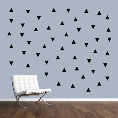 Décalcomanie murale triangles Amersham