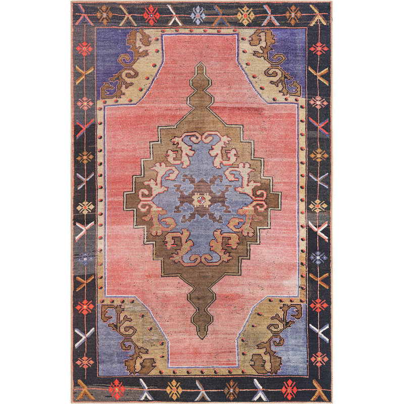 Mauri Chenille Oriental Indoor Rug, Rectangle 5' x 8'