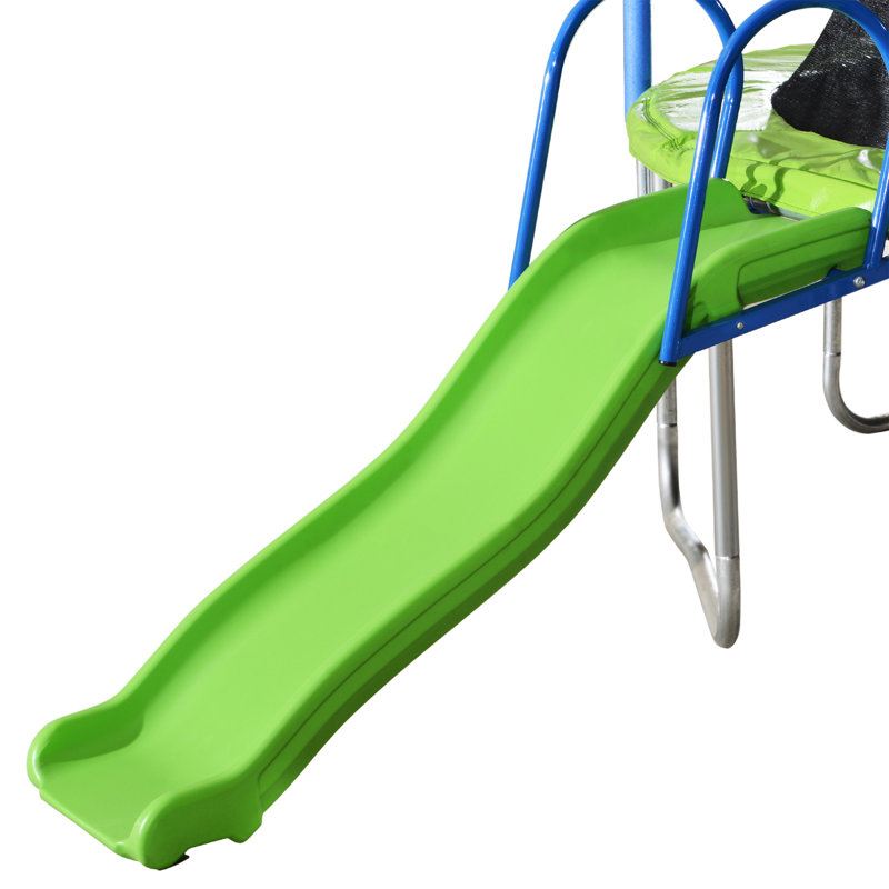 Abrahams Round Backyard Trampoline with Safety Enclosure