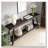 2-Tier Console Table with Sturdy Engineered Wood