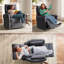  Fauteuil inclinable manuel berçant pivotant de 34 po Sherry (ensemble de 2)-1540346180