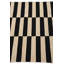 Tapis noir et blanc 3x5 Ponce