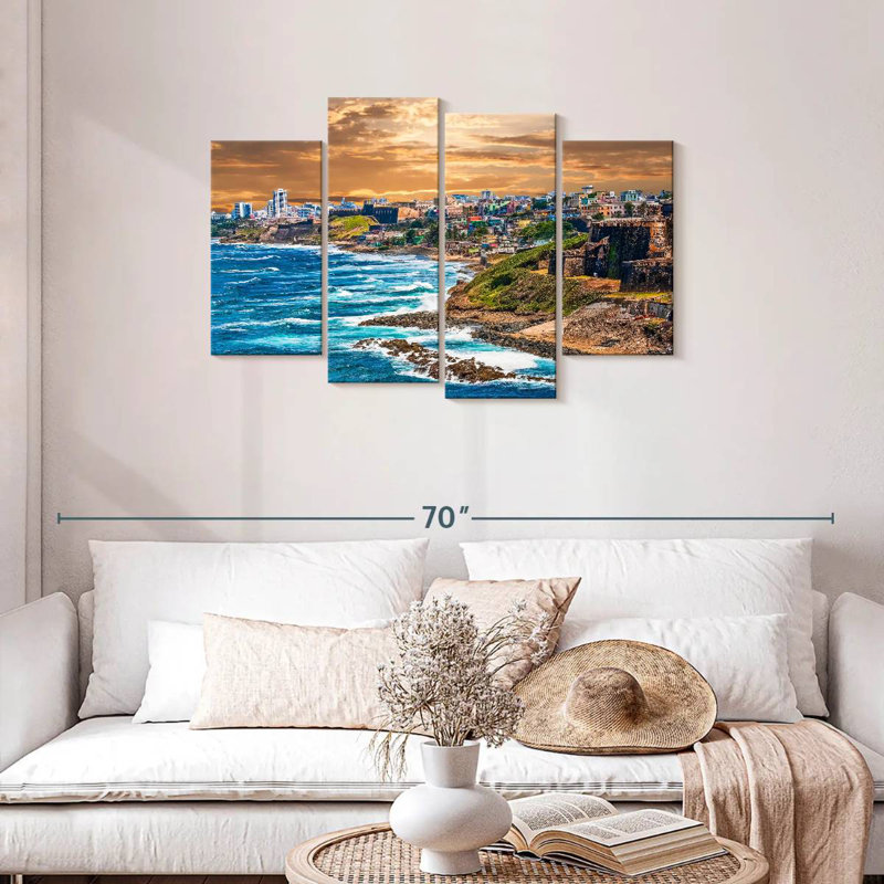 Marchelle côte de Porto Rico, H 27 po x l 43 po