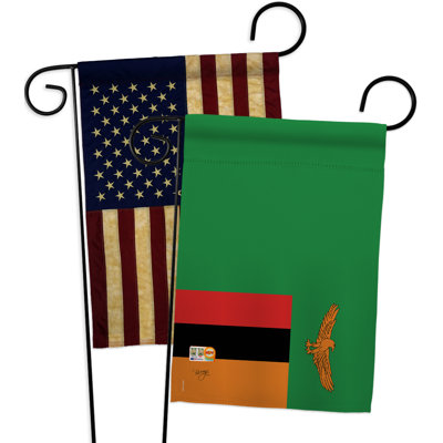 Double Sided 18.5'' H x 13'' W Polyester Garden Flag