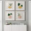 Simple Nature I - ensemble de 4 impressions sur toile encadrées-747523963-747523960
