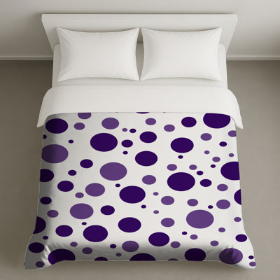 Polka Dots Bedding Pattern Duvet Cover Modern