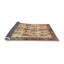 Tapis beige/noir traditionnel Lostant-75513847