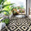 Tapis intérieur / extérieur noir / beige-65221575