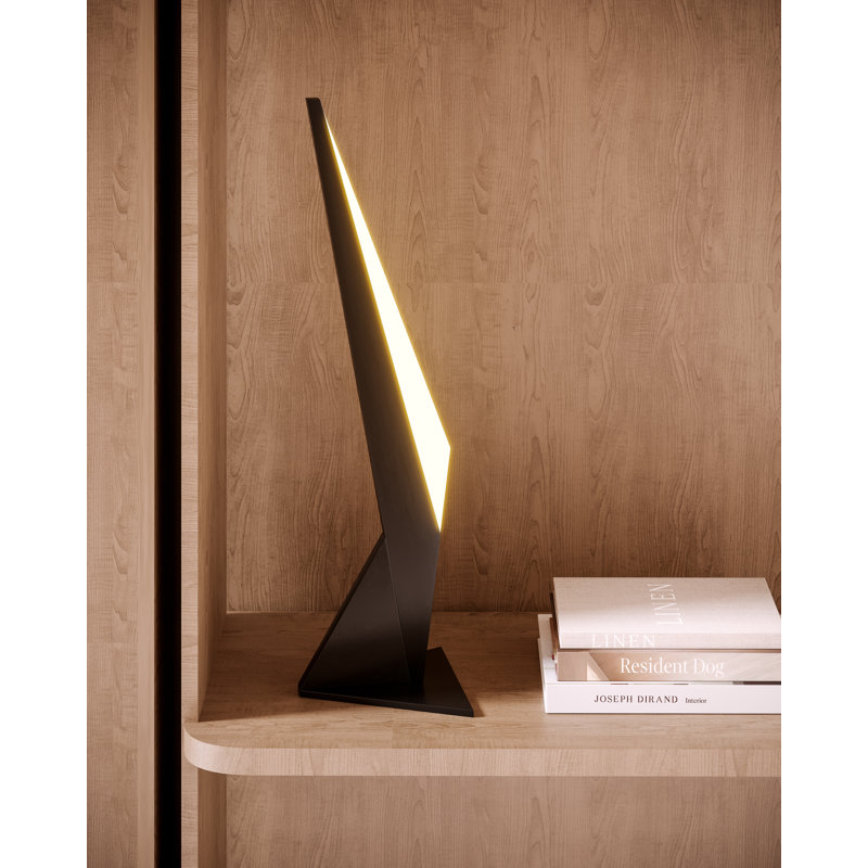Tachi LED Novelty Table Lamp, Vintage Brass